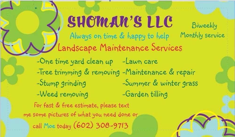 Affordable residential landscaping in Mesa, AZ - Shoman's