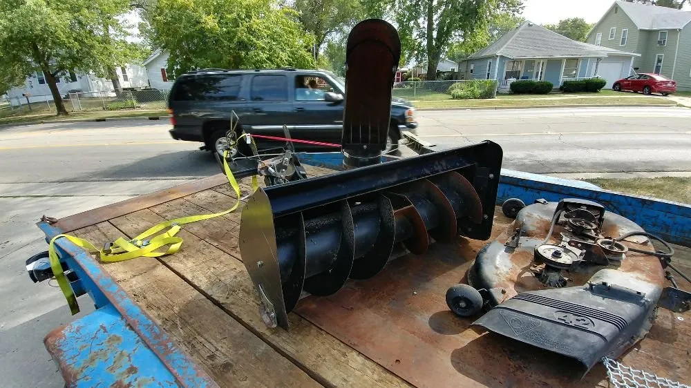 Custom landscape installation in Mattoon, IL by Shon's tear & repair