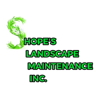 Shope's Landscape Maintenance Logo