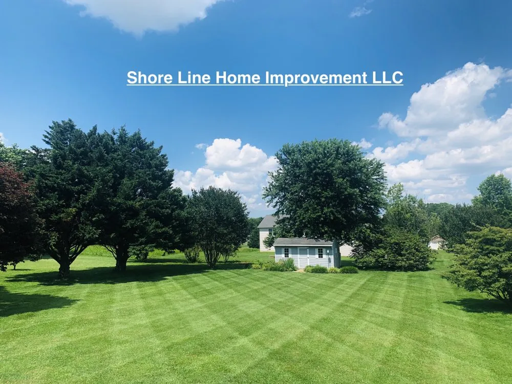 Custom landscaping services for residential properties in Elkton, MD by Shore Line Home Improvement
