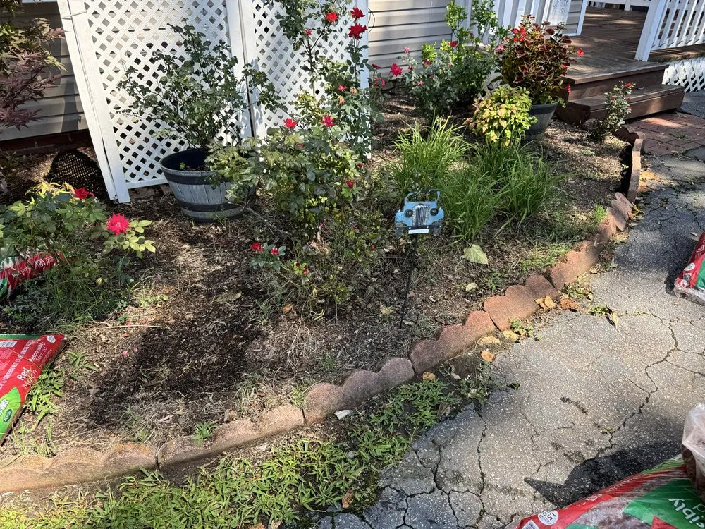 Custom landscape design in Henderson, NC by Shorty Pete’s Lawn Service