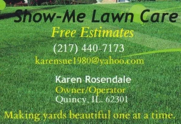 Show-Me Lawn Care Logo