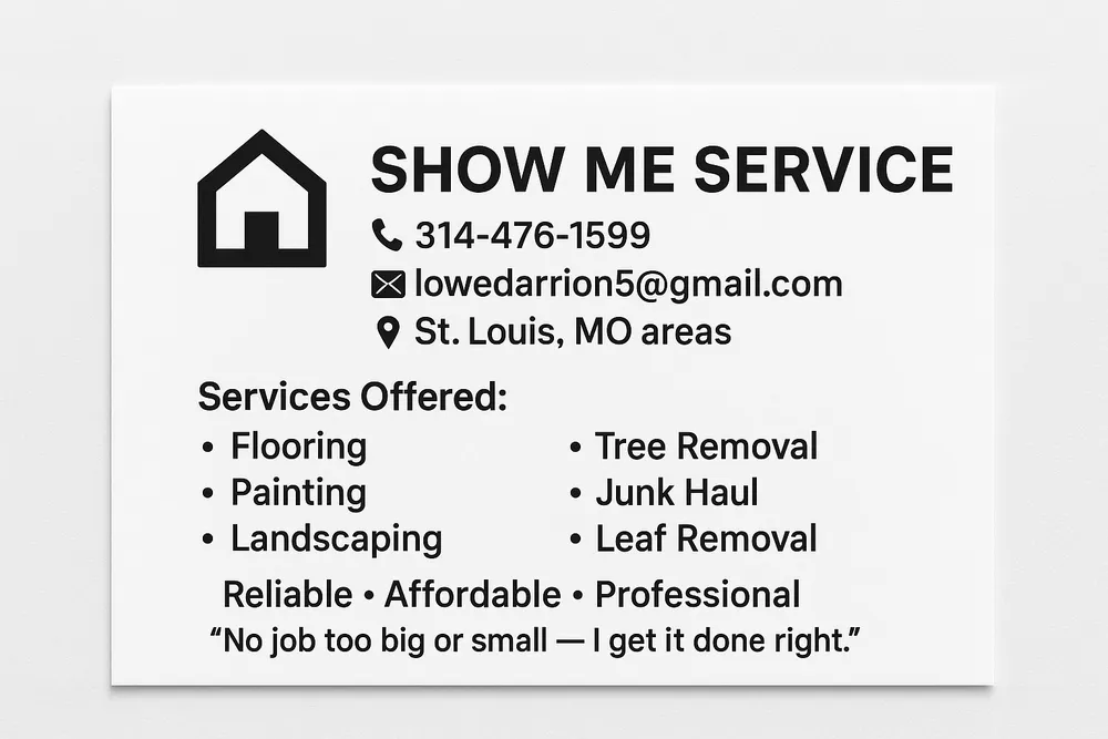 Affordable yard cleanup service for beautiful yards across Florissant, MO - Show Me Service