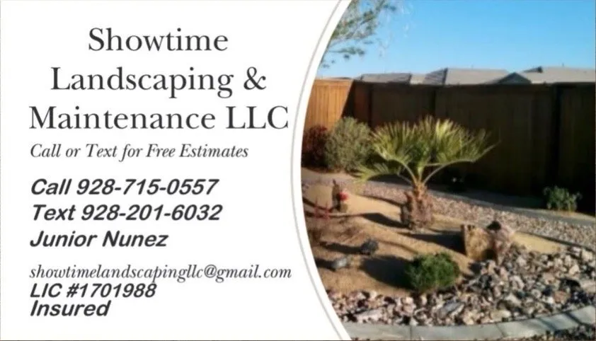 Trusted landscaping services in Bullhead City, AZ - Showtime Landscaping & Maintenance