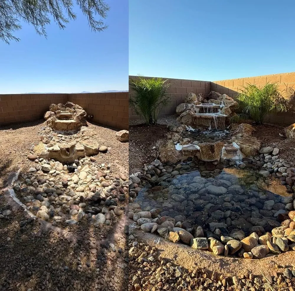 Custom landscaping services for homes in Bullhead City, AZ by Showtime Landscaping & Maintenance