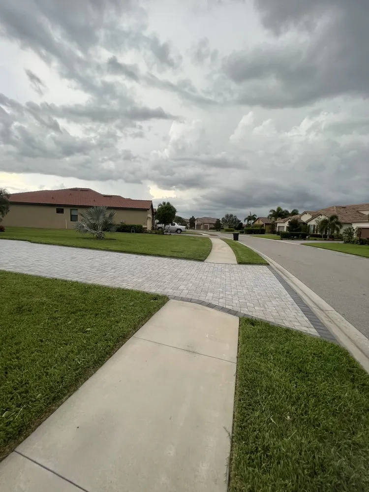 Custom yard maintenance for beautiful yards in Sun City, FL by Shrub Masters
