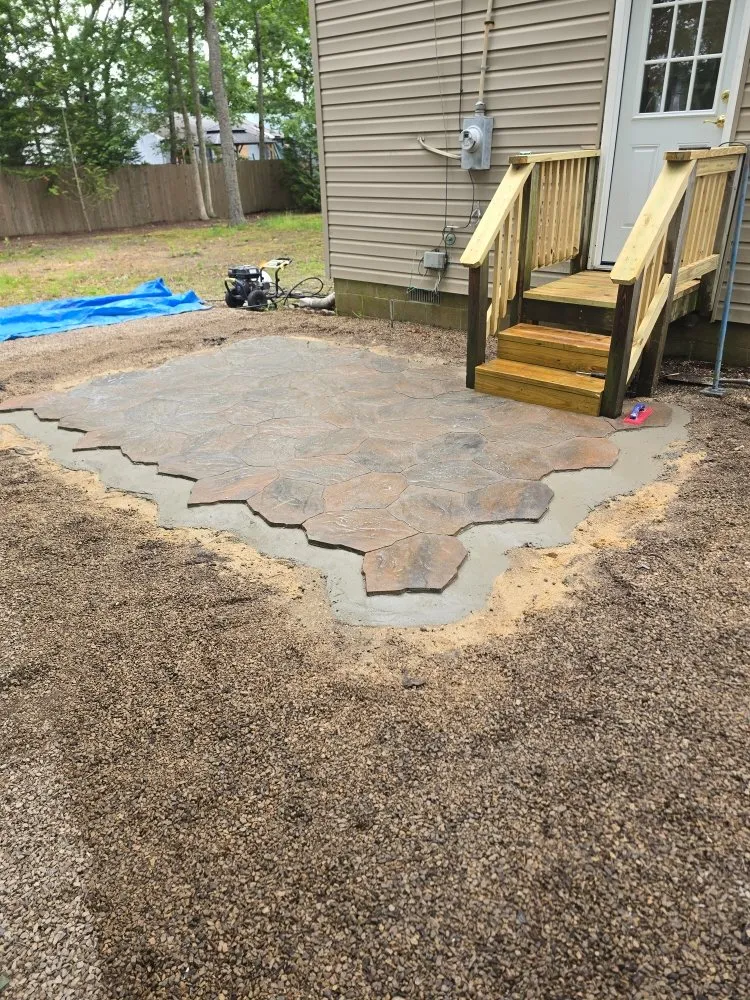 Affordable landscape design in Stafford Township, NJ by Shuckin Best Lawns