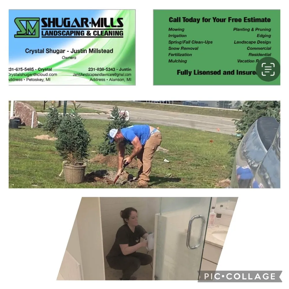 Custom residential landscaping in Alanson, MI by Shugar Mills Landscape and Cleaning