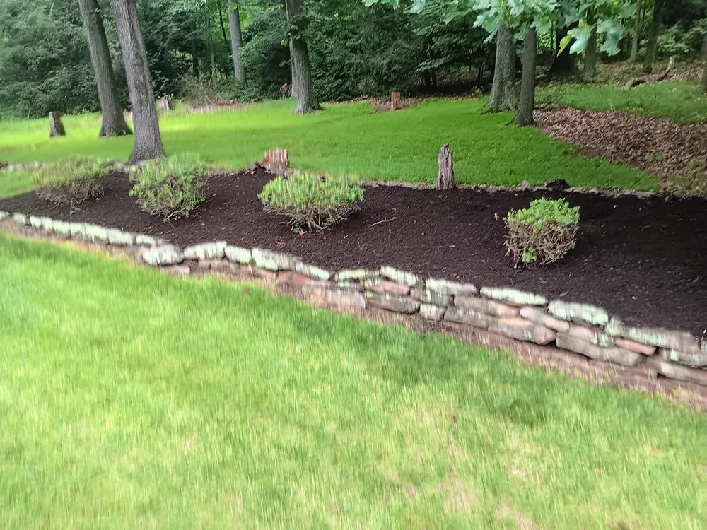 Custom garden landscaping for year-round maintenance in Landisburg, PA by Shull's Landscaping