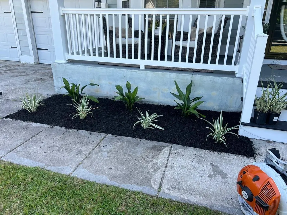 Custom landscape design for year-round maintenance in North Charleston, SC by S&I Landscaping