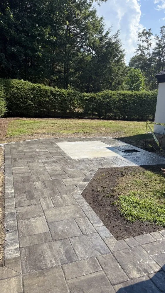 Professional lawn care service with custom design in Framingham, MA by Side Job Landscaping