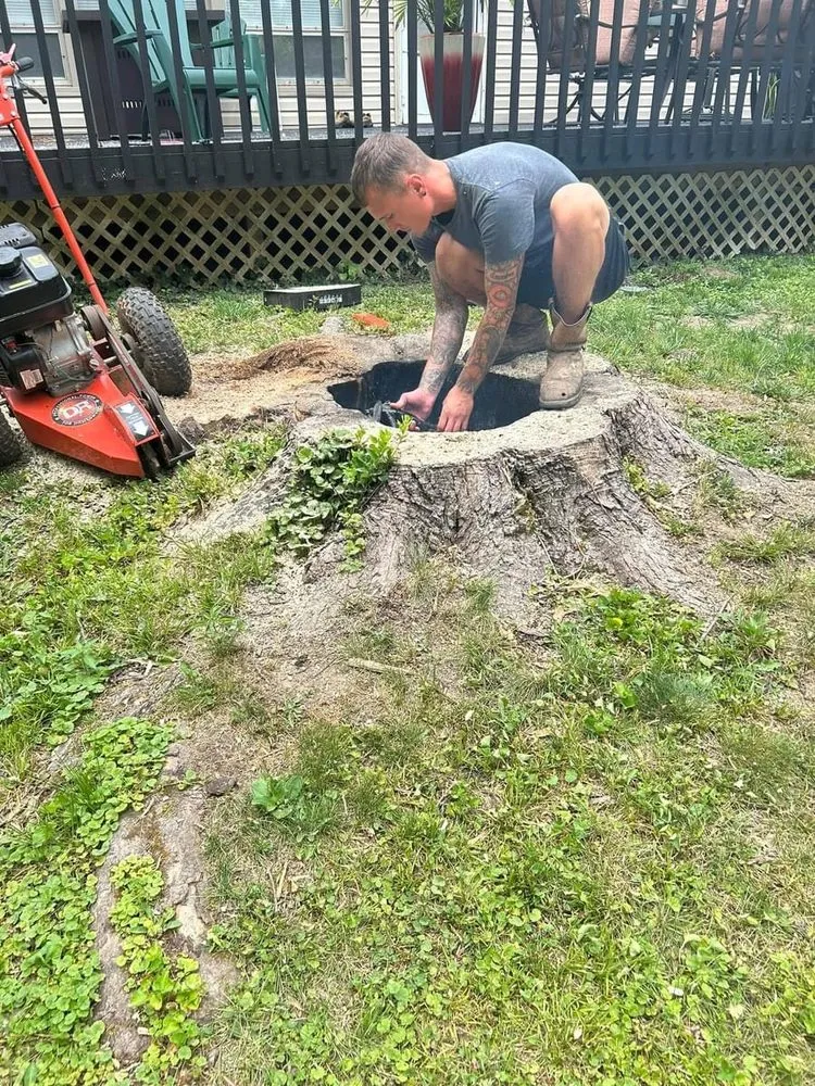 Custom landscape design with custom design in Franklin, OH by SideQuest Services