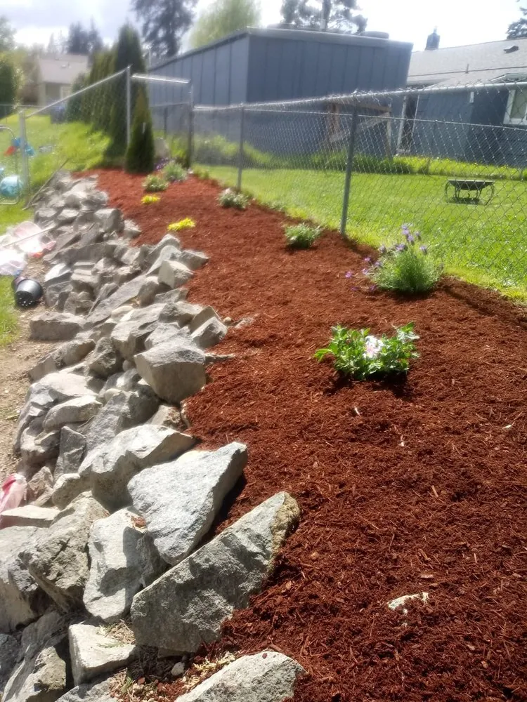 Expert landscape design for beautiful yards in Bremerton, WA by Siderio Landscaping Lawn Care