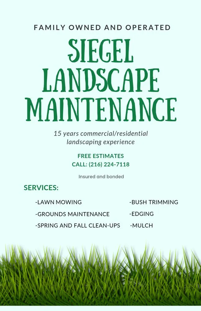 Local yard cleanup service for outdoor upgrades across North Ridgeville, OH - Siegel Landscape Maintenance