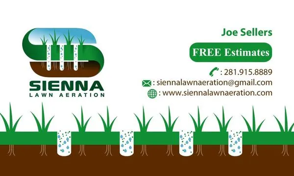 Sienna Lawn Aeration Logo