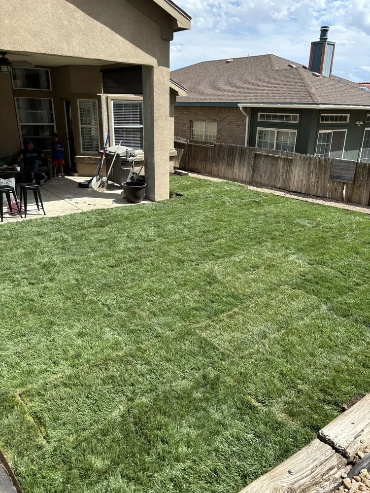 Custom outdoor landscaping in Albuquerque, NM by Sierra Bella Landscaping