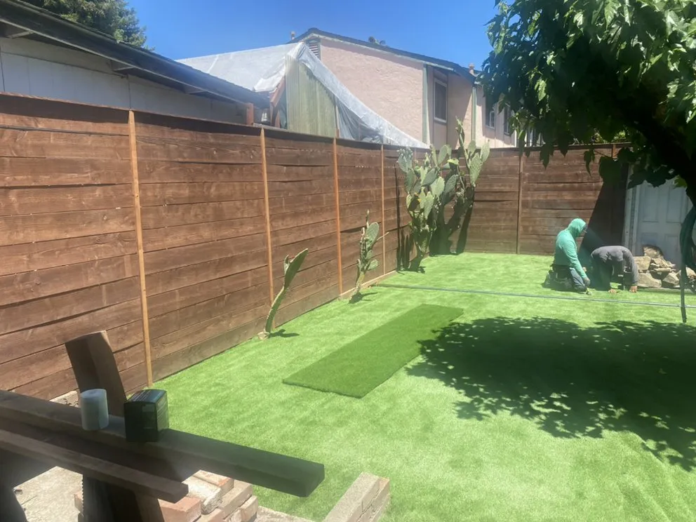 Custom yard cleanup service for year-round maintenance in Geyserville, CA by Sierra Gold Landscaping