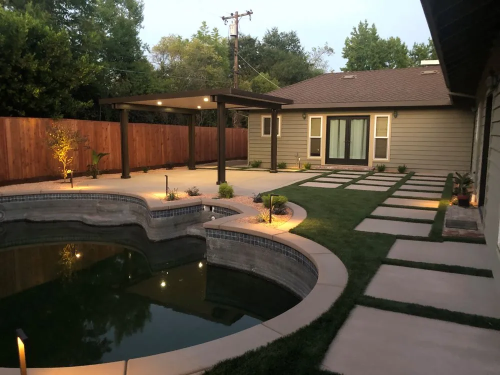 Custom yard maintenance in El Dorado Hills, CA - Sierra Landscape and Design
