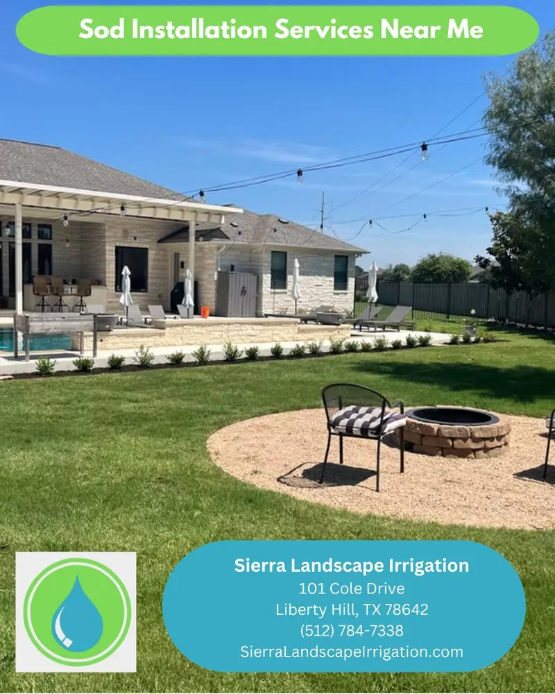Expert yard cleanup service in Liberty Hill, TX by Sierra Landscape Irrigation