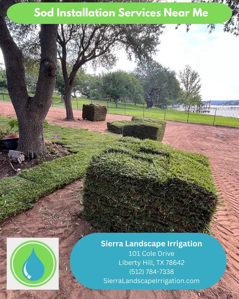 Trusted residential landscaping for outdoor upgrades in Liberty Hill, TX by Sierra Landscape Irrigation