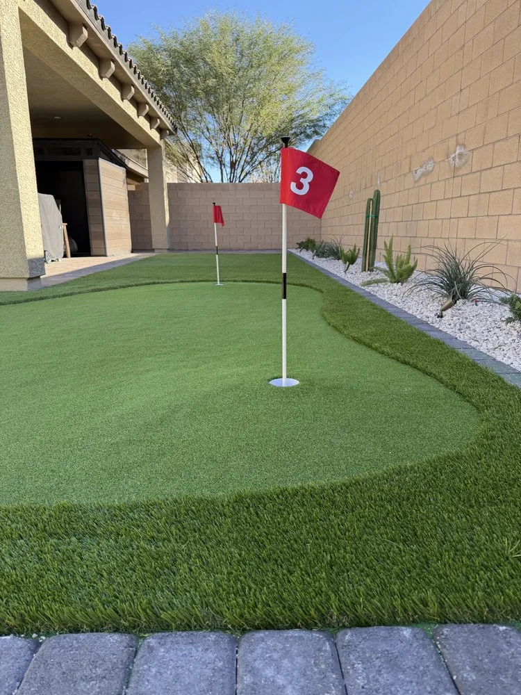 Top-rated outdoor landscaping for beautiful yards in Las Vegas, NV by Sierra Landscape