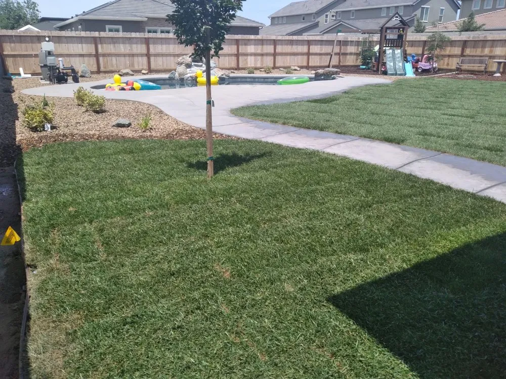 Expert garden landscaping for beautiful yards across Los Banos, CA - Sierra Landscape