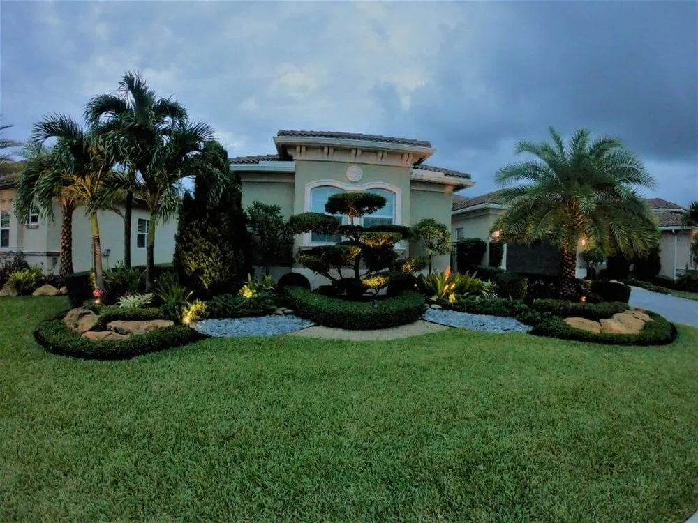 Professional lawn mowing service in Miramar, FL by Sierra Landscaping Sofl