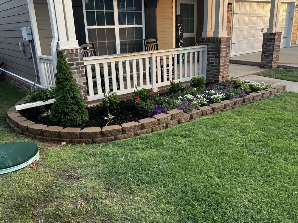 Local lawn care service for homes in Fayetteville, AR by Sierra lawn and landscape