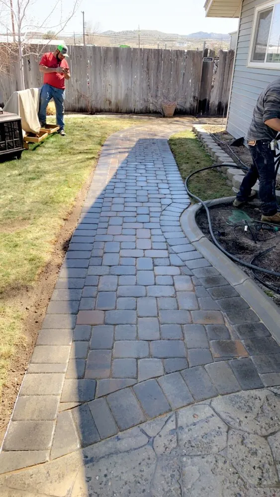 Custom garden landscaping in Carson City, NV by Sierra Nevada Maintenance