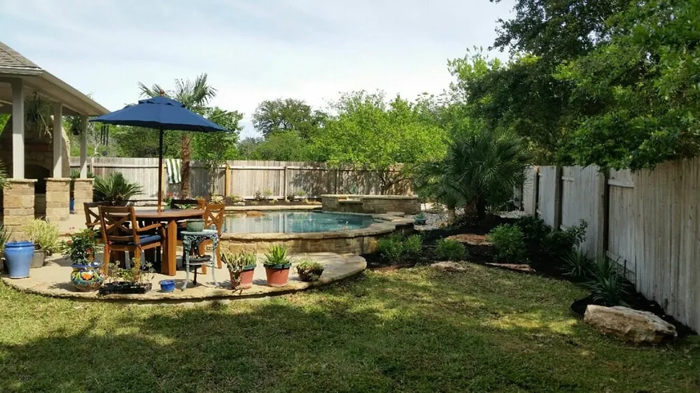 Affordable garden landscaping in Buda, TX by Sierra Outdoor Living