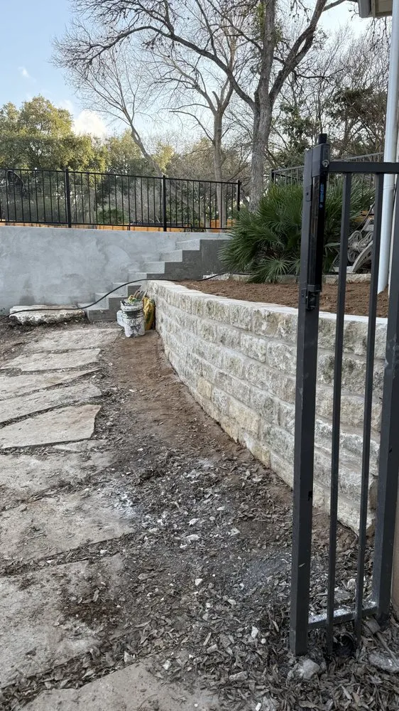 Professional outdoor landscaping in Austin, TX by Sierra Scapes