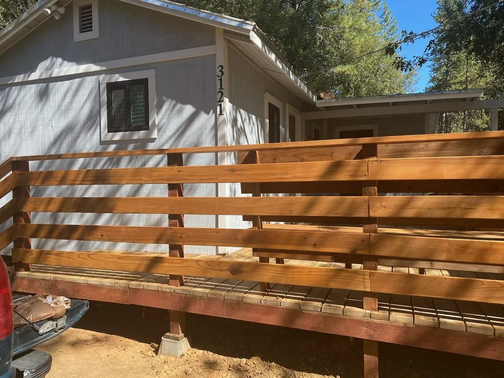 Custom lawn care service with custom design across Arnold, CA - Sierra’s Handyman and Yard Services