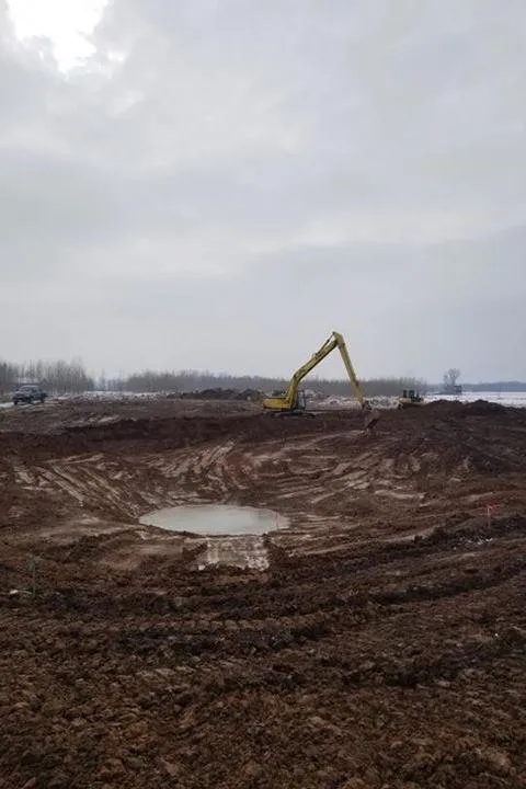 Custom yard cleanup service for homes in Pulaski, WI by Sievert Excavating