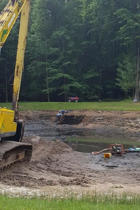 Expert yard cleanup service for homes in Pulaski, WI by Sievert Excavating