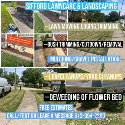 Sifford Lawncare & Landscaping Logo
