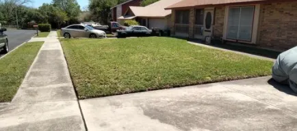 Custom outdoor landscaping with custom design across Converse, TX - Sifuentes Lawn Care