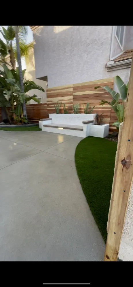 Trusted garden landscaping with custom design in Escondido, CA by Sigas Construction