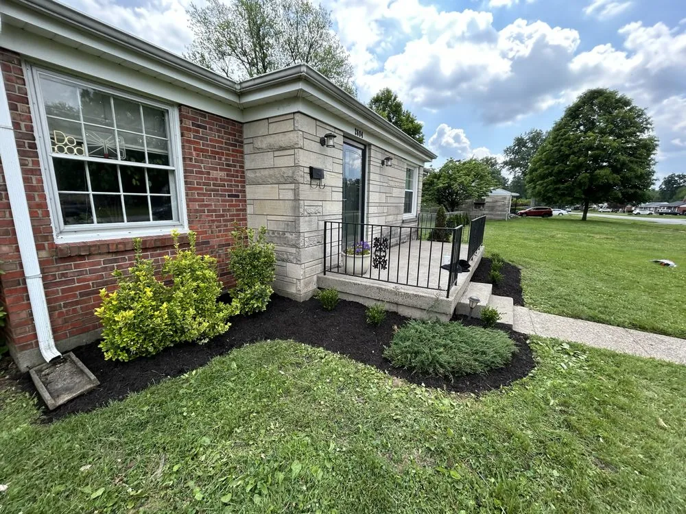 Affordable yard cleanup service with custom design across Louisville, KY - Sightler Landscaping