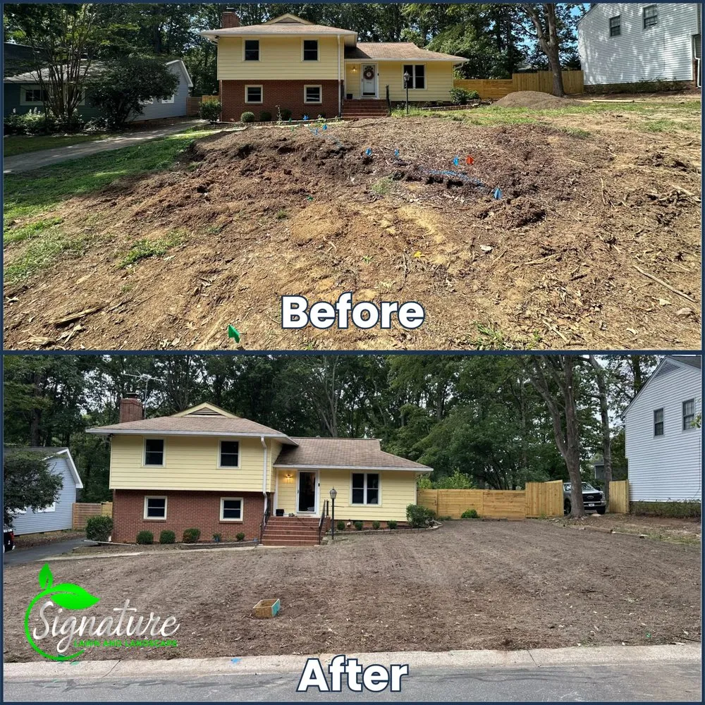 Expert outdoor landscaping for beautiful yards across Mint Hill, NC - Signature Lawn and Landscape