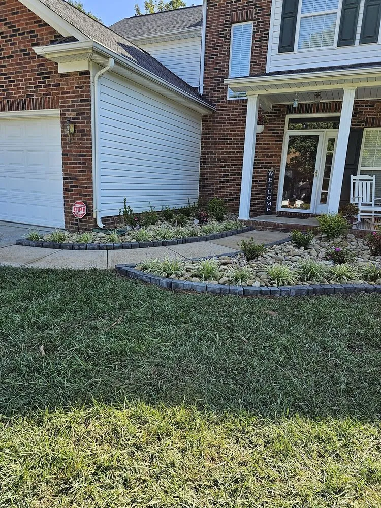 Custom landscape installation for residential properties across Mint Hill, NC - Signature Lawn and Landscape