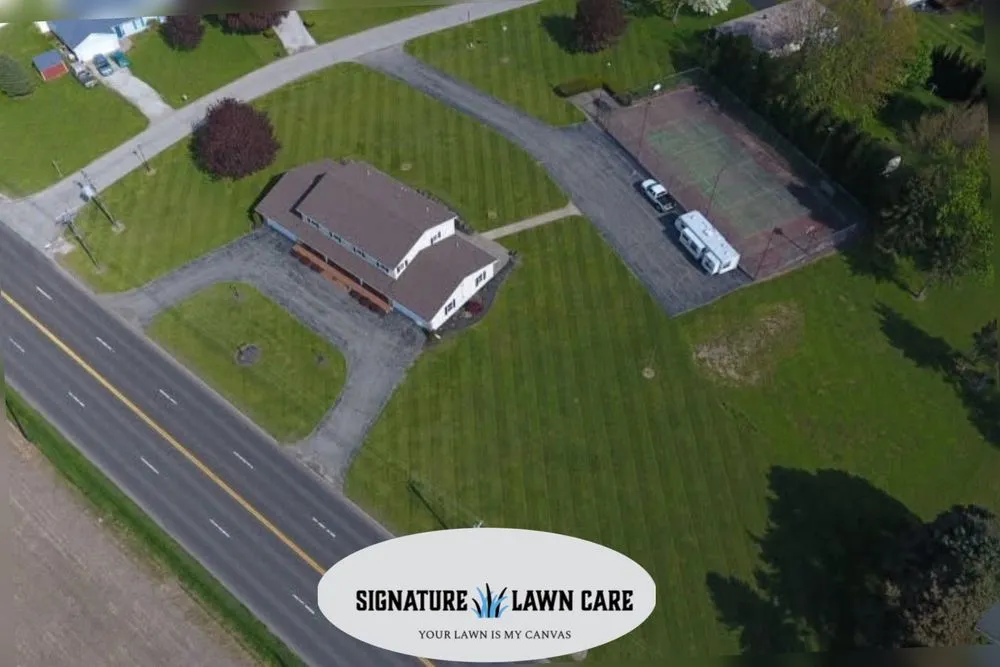 Local landscape design in Conneaut, OH by Signature Lawncare