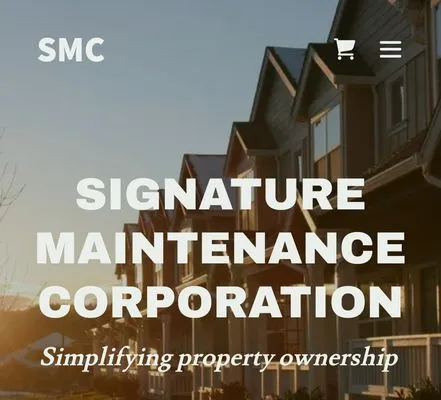 Signature Maintenance Corporation Logo