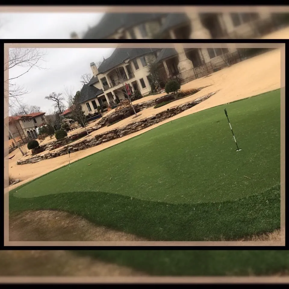 Custom landscape installation in Bixby, OK - Signature Pools