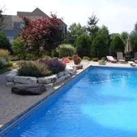 Professional outdoor landscaping in South Elgin, IL by Signature