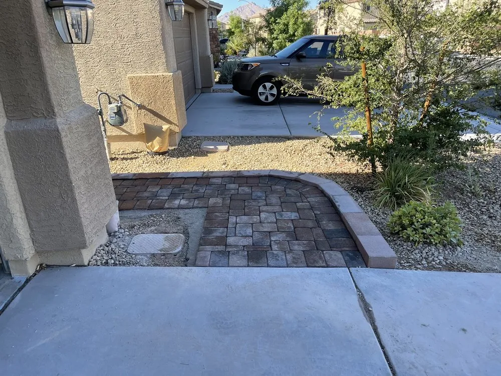 Local lawn mowing service for outdoor upgrades in North Las Vegas, NV by Sil Innovations