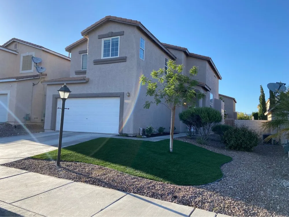 Custom yard cleanup service for homes in North Las Vegas, NV by Sil Innovations