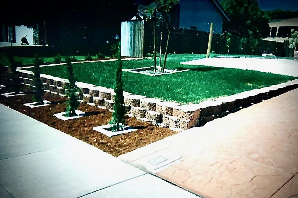 Custom lawn mowing service in Vacaville, CA - Silva Concrete and Landscaping