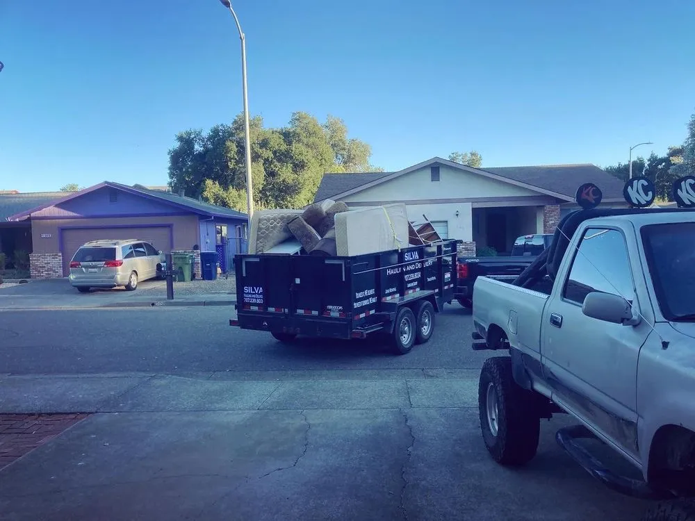 Custom landscape installation in Windsor, CA - Silva Hauling & Delivery