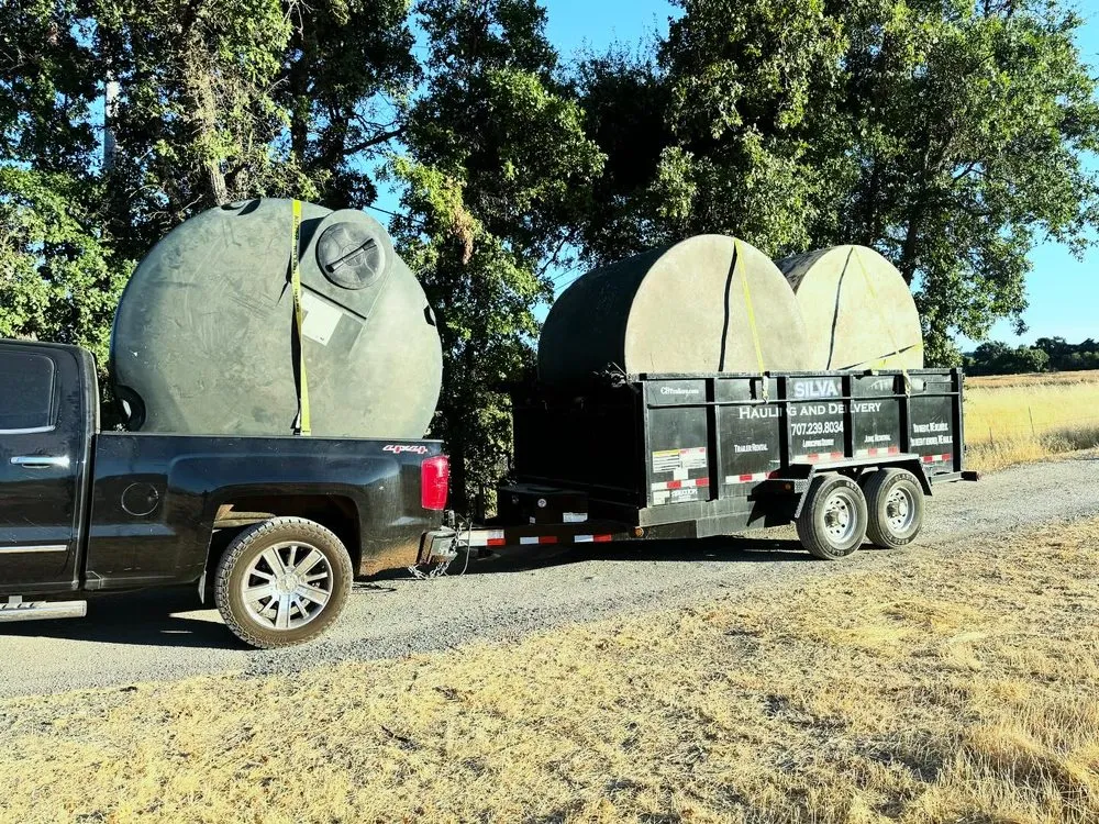 Trusted outdoor landscaping with custom design across Windsor, CA - Silva Hauling & Delivery