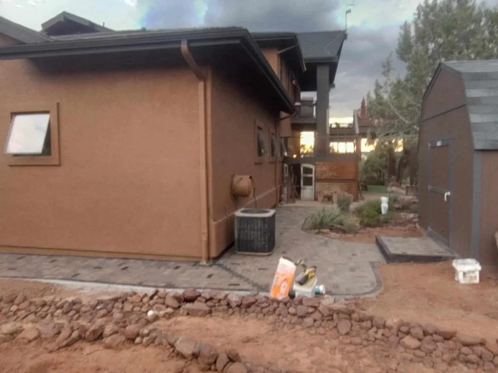 Affordable outdoor landscaping in Payson, AZ by Silva Wolf